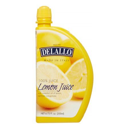 Delallo Lemon Juice, 6.75 Fl Oz | Walmart (US)