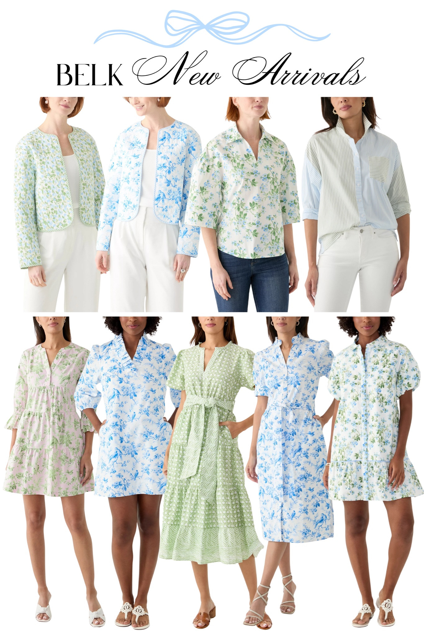 New grandmillennial clothing from Crown & Ivy 🩵💚  Love all of these for spring workwear or church outfits!

#LTKSaleAlert #LTKFindsUnder100