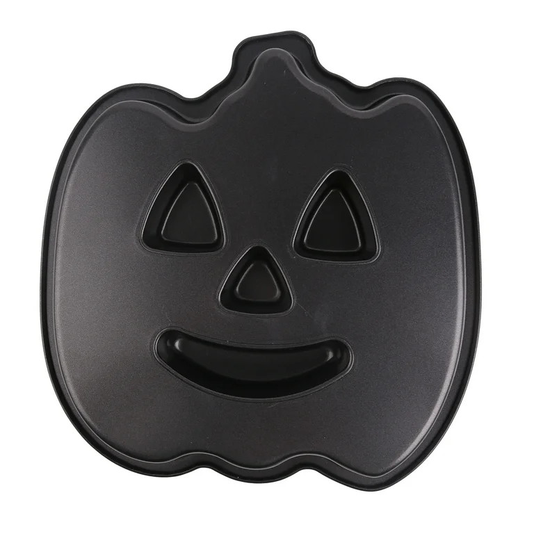 Halloween Pumpkin Cake Pan, Way to Celebrate, 11”x 11.3” , D 1.45” | Walmart (US)