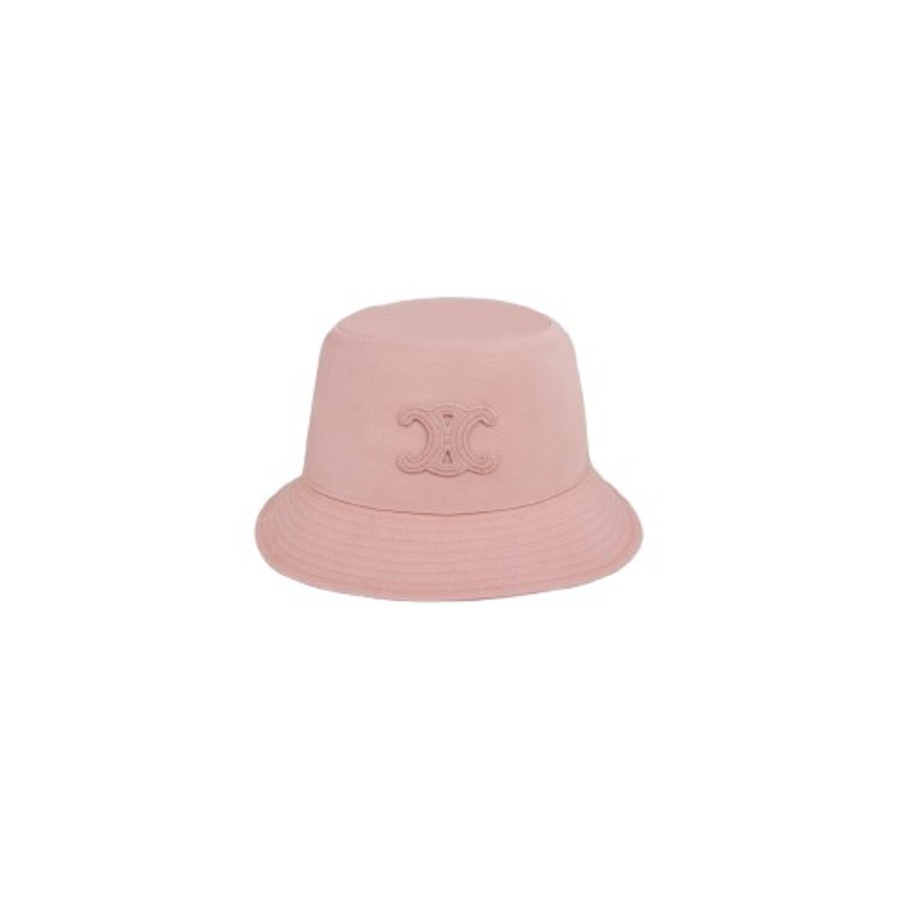 Celine Triomphe Bucket Hat In Cotton Gabardine, Size Medium | Jomashop.com & JomaDeals.com