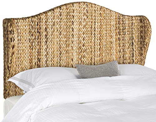 Safavieh Home Collection Nadine Natural Winged Headboard, Queen | Amazon (US)