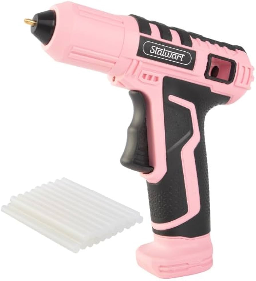 4V Cordless Glue Gun - Pink | Amazon (US)