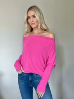 the anywhere top [punch pink] | Six fifty clothing