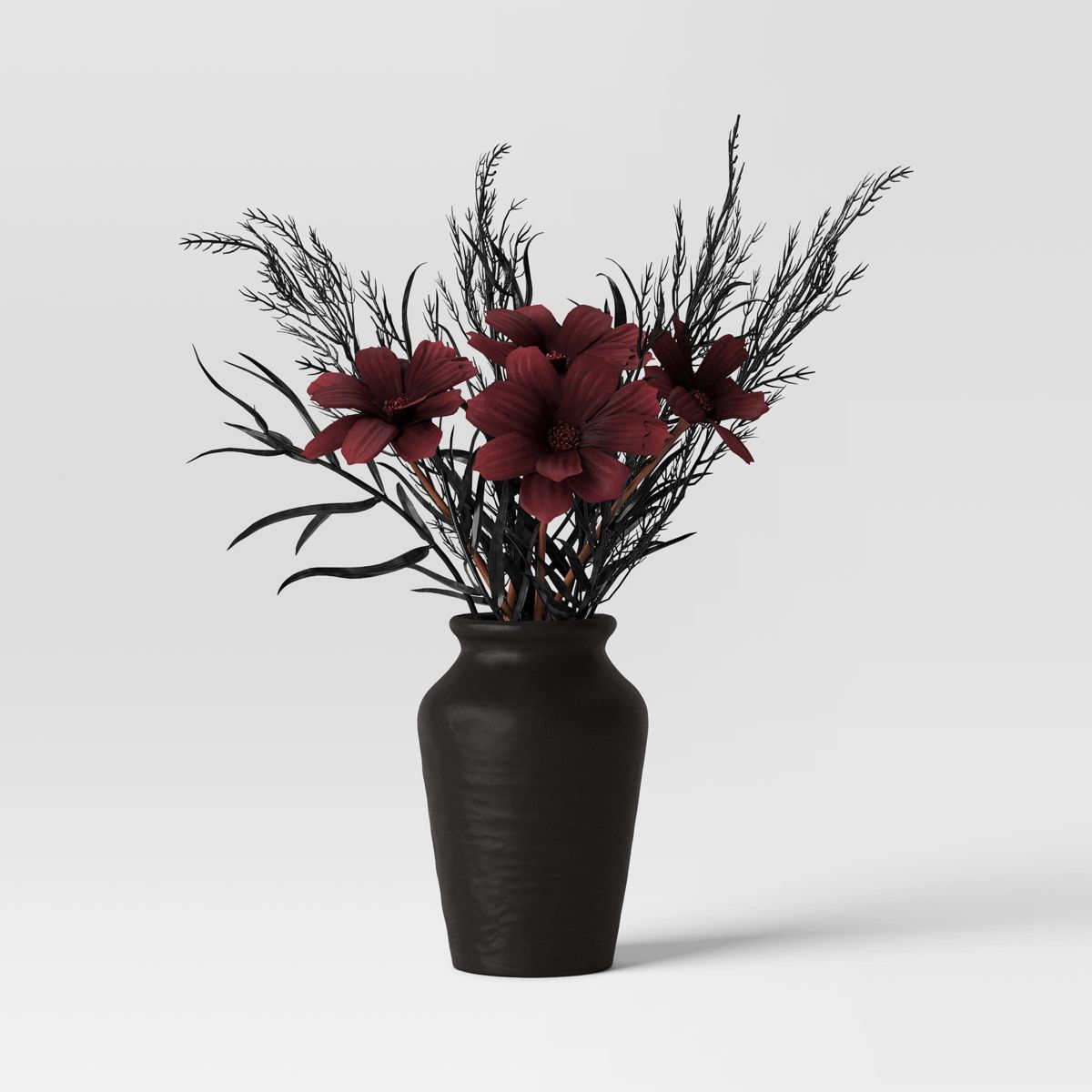 Halloween Grass and Floral Plant Arrangement - Threshold™ | Target