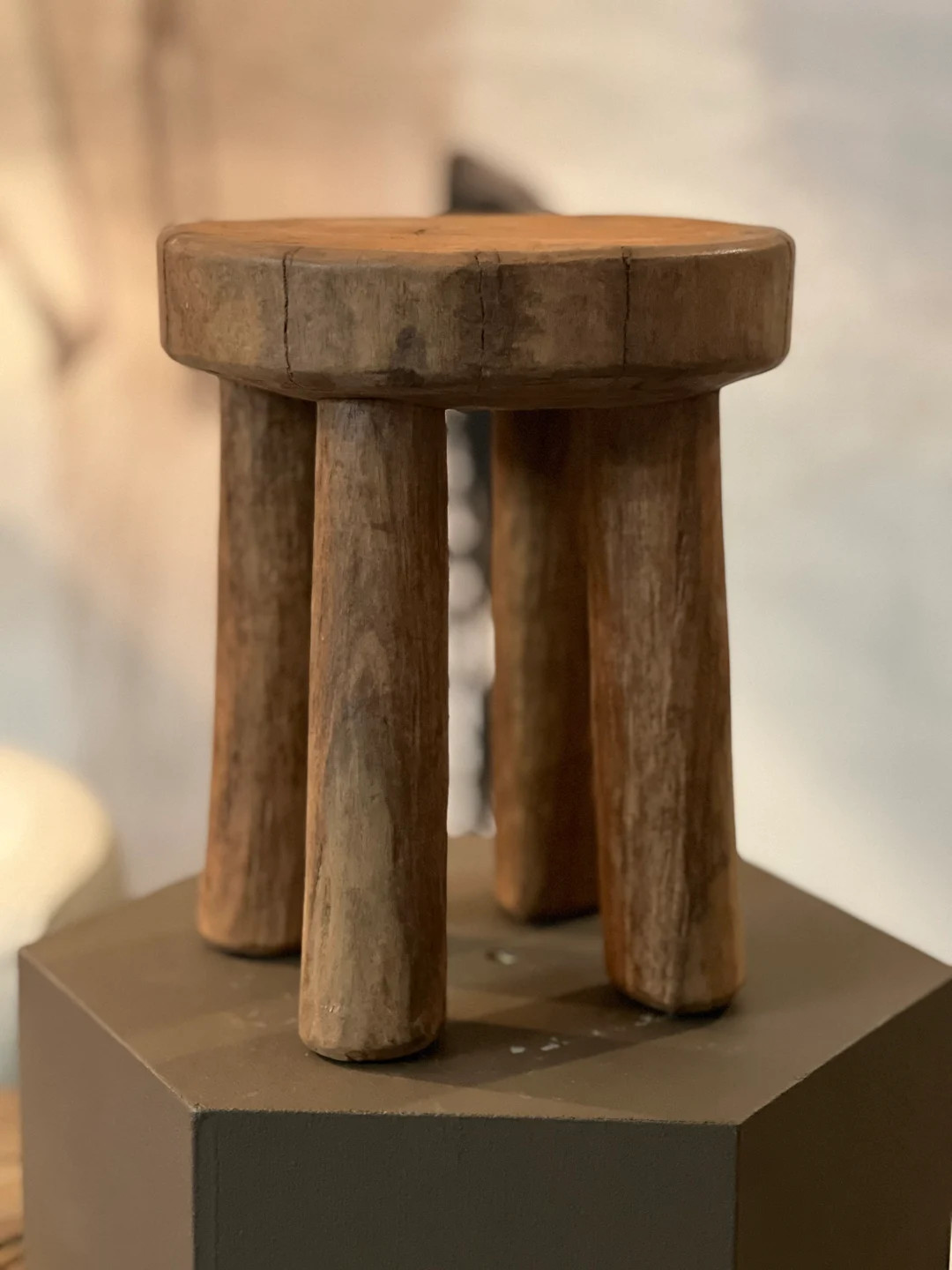 Small Senufo Stool Rare - Etsy | Etsy (US)