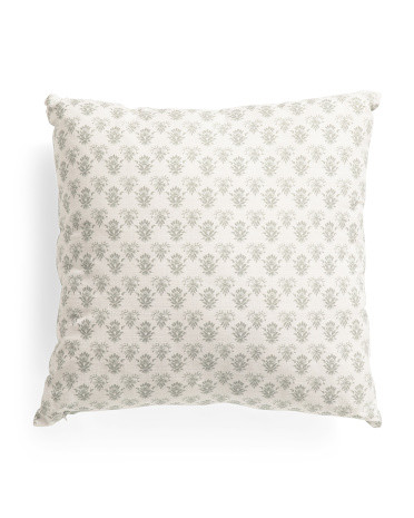 20x20 Washed Printed Cotton Slub Pillow | Throw Pillows | Marshalls | Marshalls