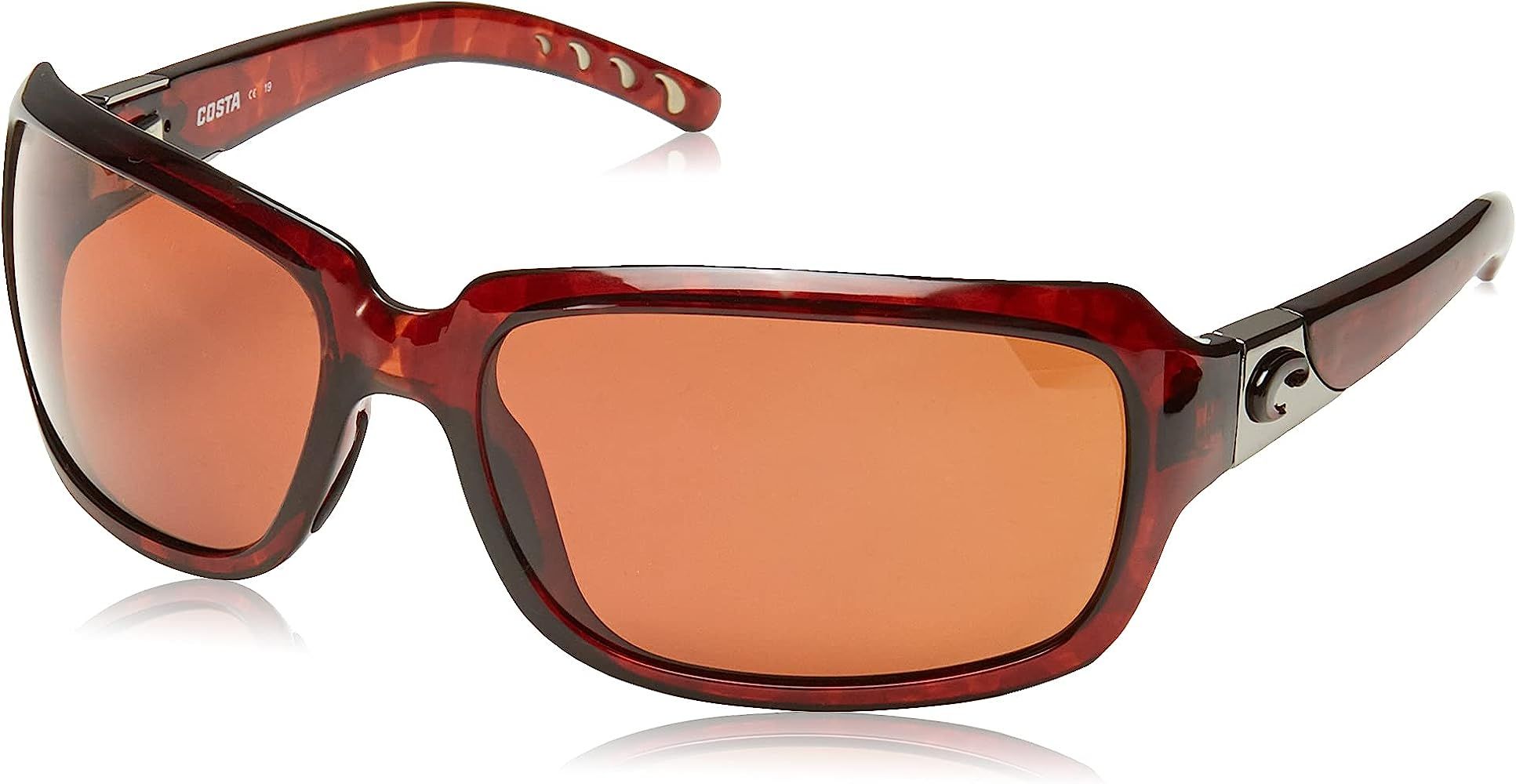 Costa Del Mar Women's Isabela Rectangular Sunglasses | Amazon (US)
