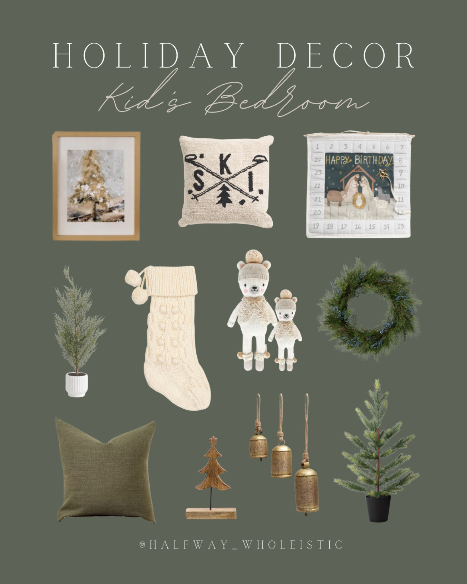 Love all of these holiday decor finds we’ve used in Weston and Lane’s bedrooms 🌲✨

#christmas #neutral #homedecor #nursery #boy

#LTKSeasonal #LTKHoliday #LTKhome