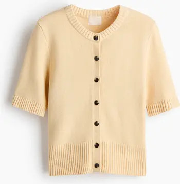 H&M Short-sleeved Cardigan | Nordstrom | Nordstrom