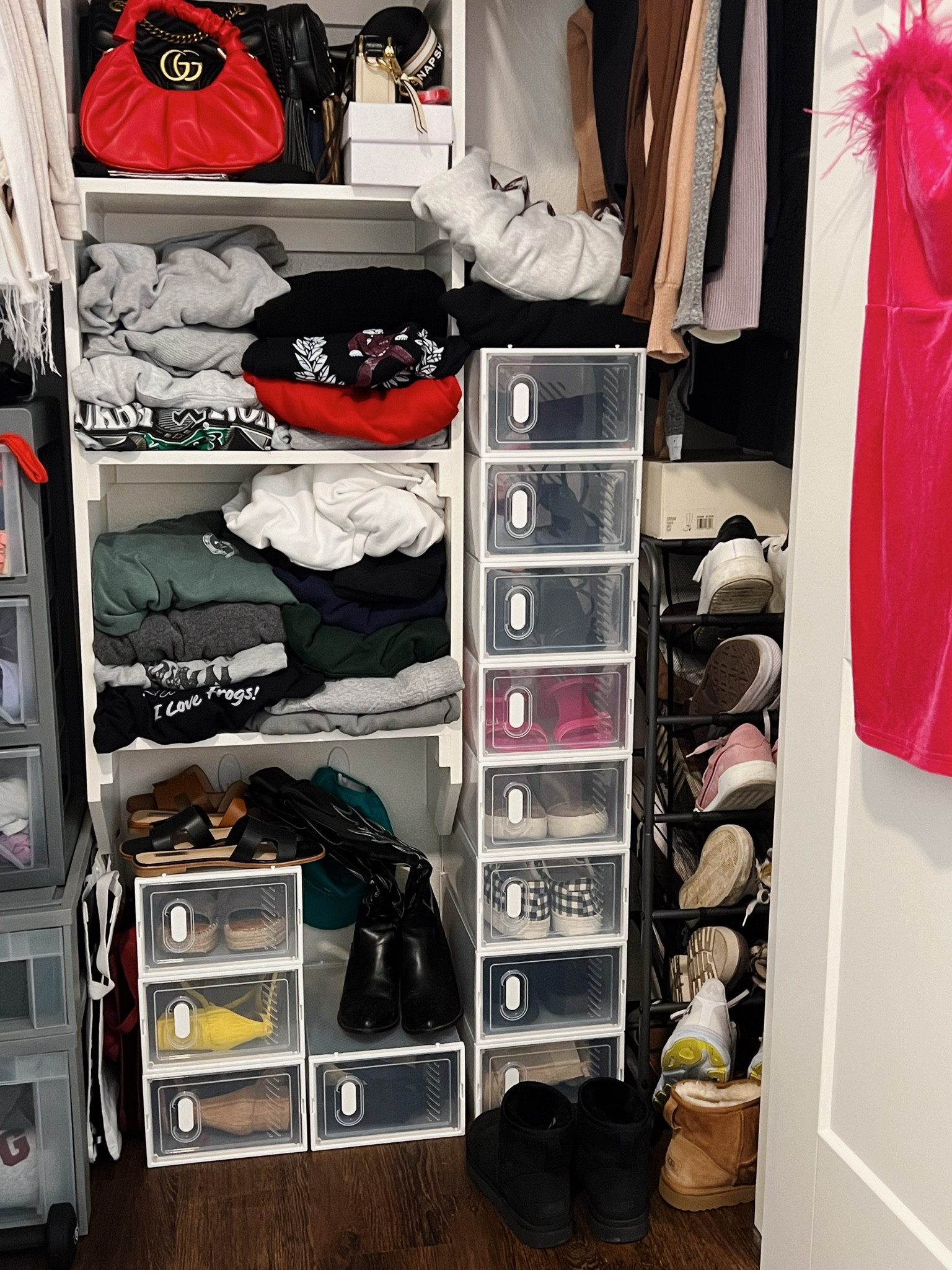 If you’re looking for more shoe storage or a way to protect your shoes from dust & such you NEED these from Amazon 😍

#LTKMostLoved #LTKU #LTKhome