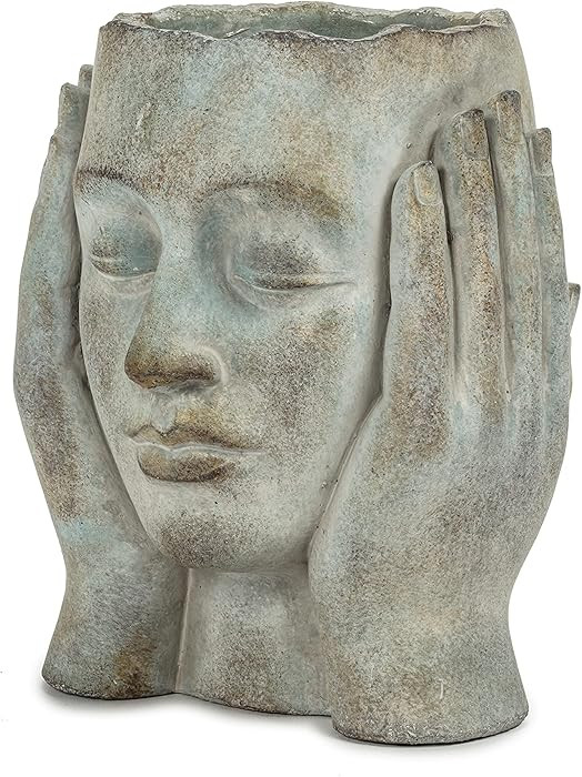 Abbott Collection Head in Hands Planter-9" H | Amazon (US)