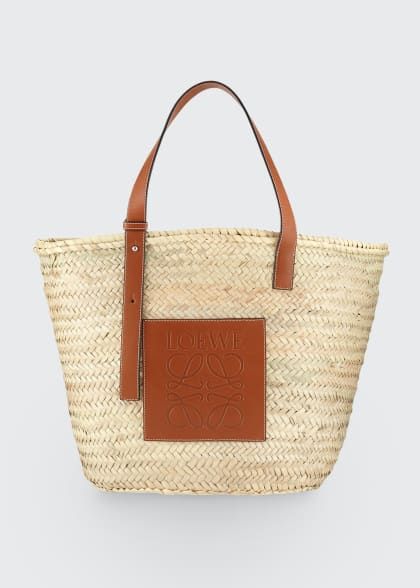 Loewe Raffia Basket Tote Bag | Bergdorf Goodman