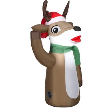 Airblown Inflatables Reindeer Car Buddy. - Walmart.com | Walmart (US)