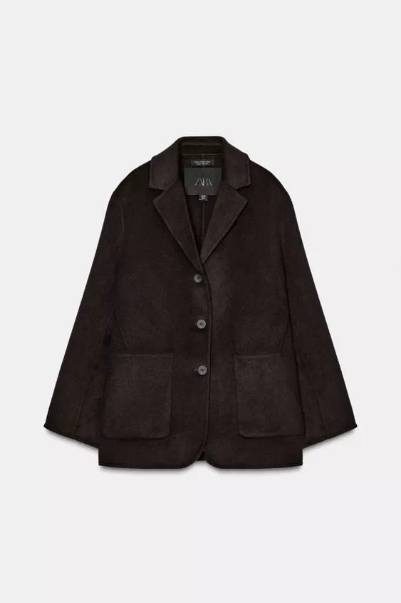 MINIMAL WOOL BLAZER ZW COLLECTION | Zara UK