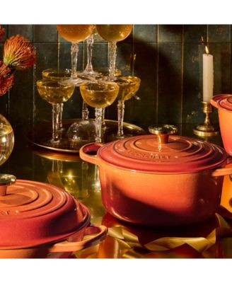 Le Creuset Flamme Doree Collection | Macy's