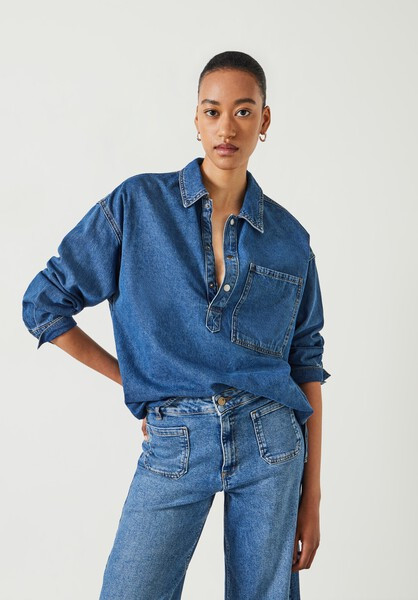 Daya Denim Shirt | Hush UK