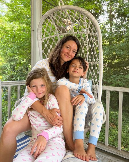 Another day in our favorite pajamas… their summer prints & stripes are so cute! I have the strawberry print & the nautical flags in my cart right now! 

#LTKhome #LTKSeasonal #LTKfamily