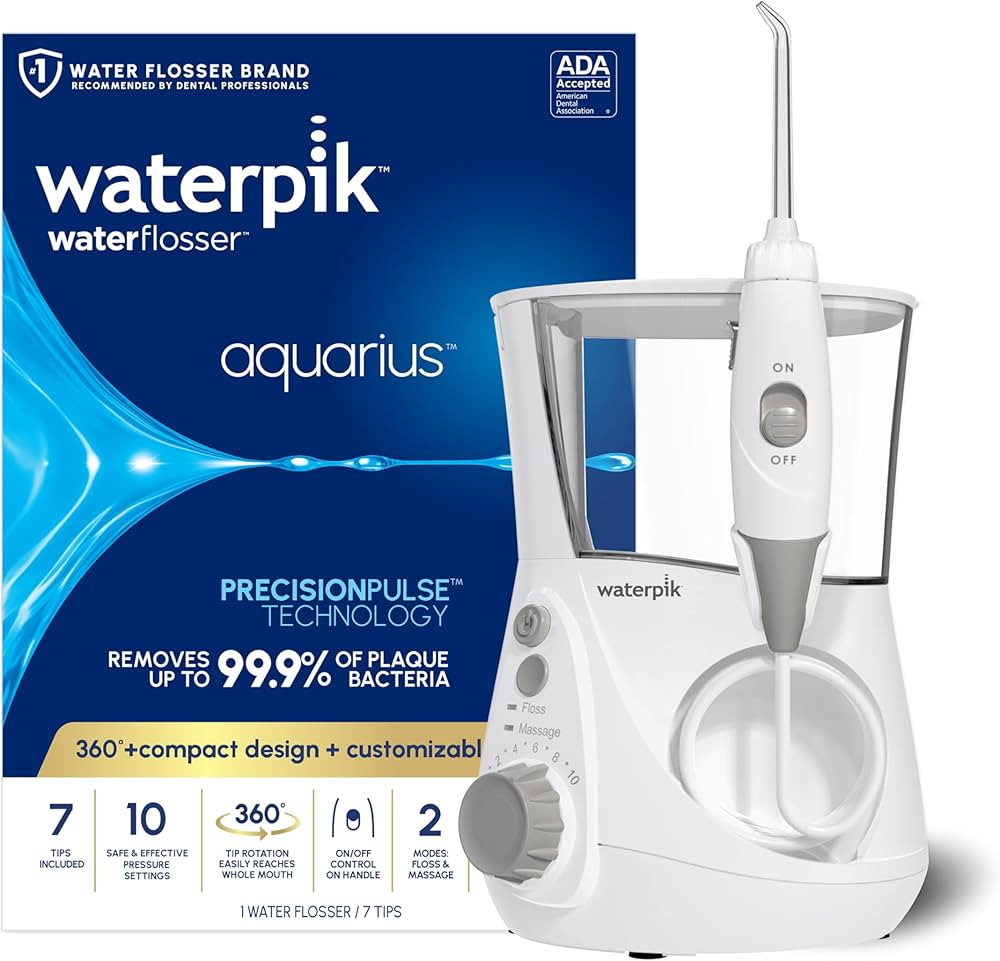 Waterpik Aquarius Water Flosser Professional For Teeth, Gums, Braces, Dental Care, Electric Power... | Amazon (US)