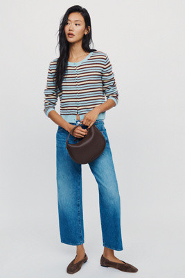 Petite Dodger High Rise Straight Leg Jeans | Anthropologie (US)