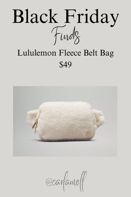 This belt bag is on sale for $49! I just ordered one because I’ve been eyeing this one for a while  

#LTKGiftGuide #LTKsalealert #LTKCyberWeek