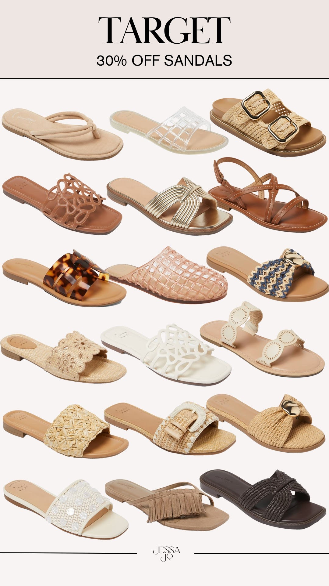 Target deals. Target 30% off sandals. Target fashion. Target summer sandals.

#LTKootd #LTKSeasonal #LTKSaleAlert
