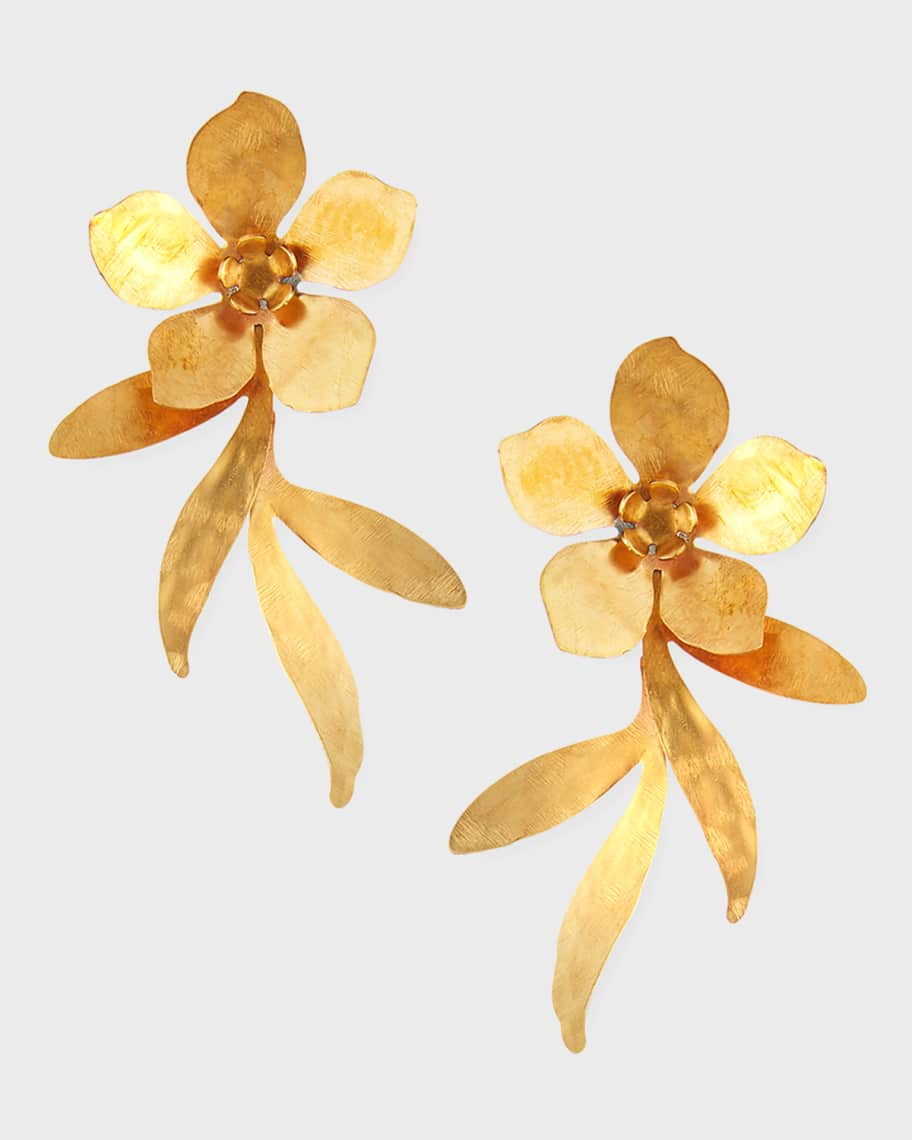 We Dream in Colour Millias Flower Earrings | Neiman Marcus