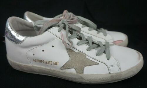 Golden Goose Superstar Low Top Sneakers Women's White Suede Star Shoes Size 37  | eBay | eBay US