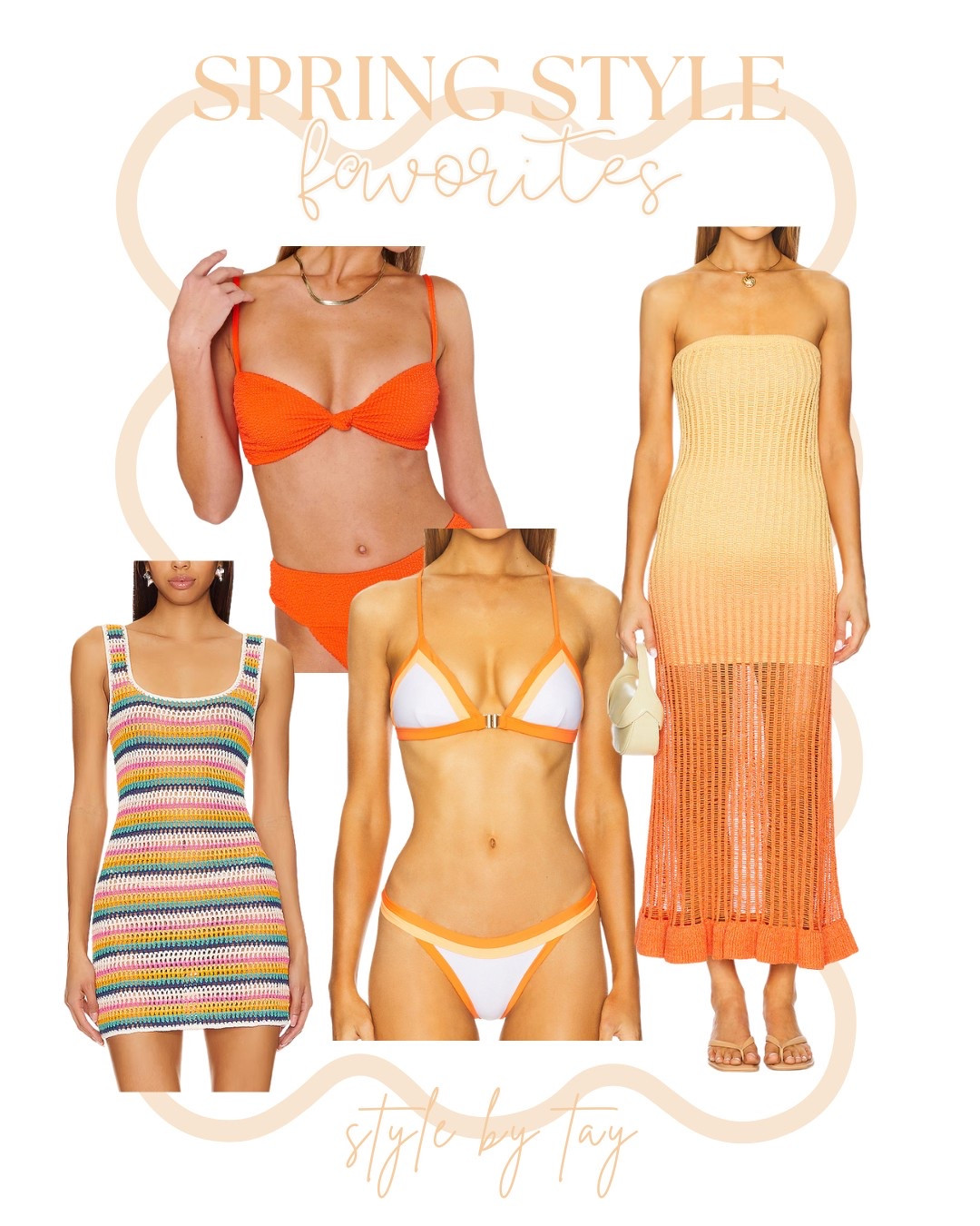 Orange swim styles for spring & summer

Orange swimsuit, vacation coverup, vacation swim 

#LTKSeasonal #LTKSwim #LTKTravel