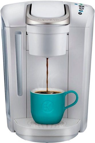 Keurig - K-Select Single-Serve K-Cup Pod Coffee Maker - Matte White | Best Buy U.S.