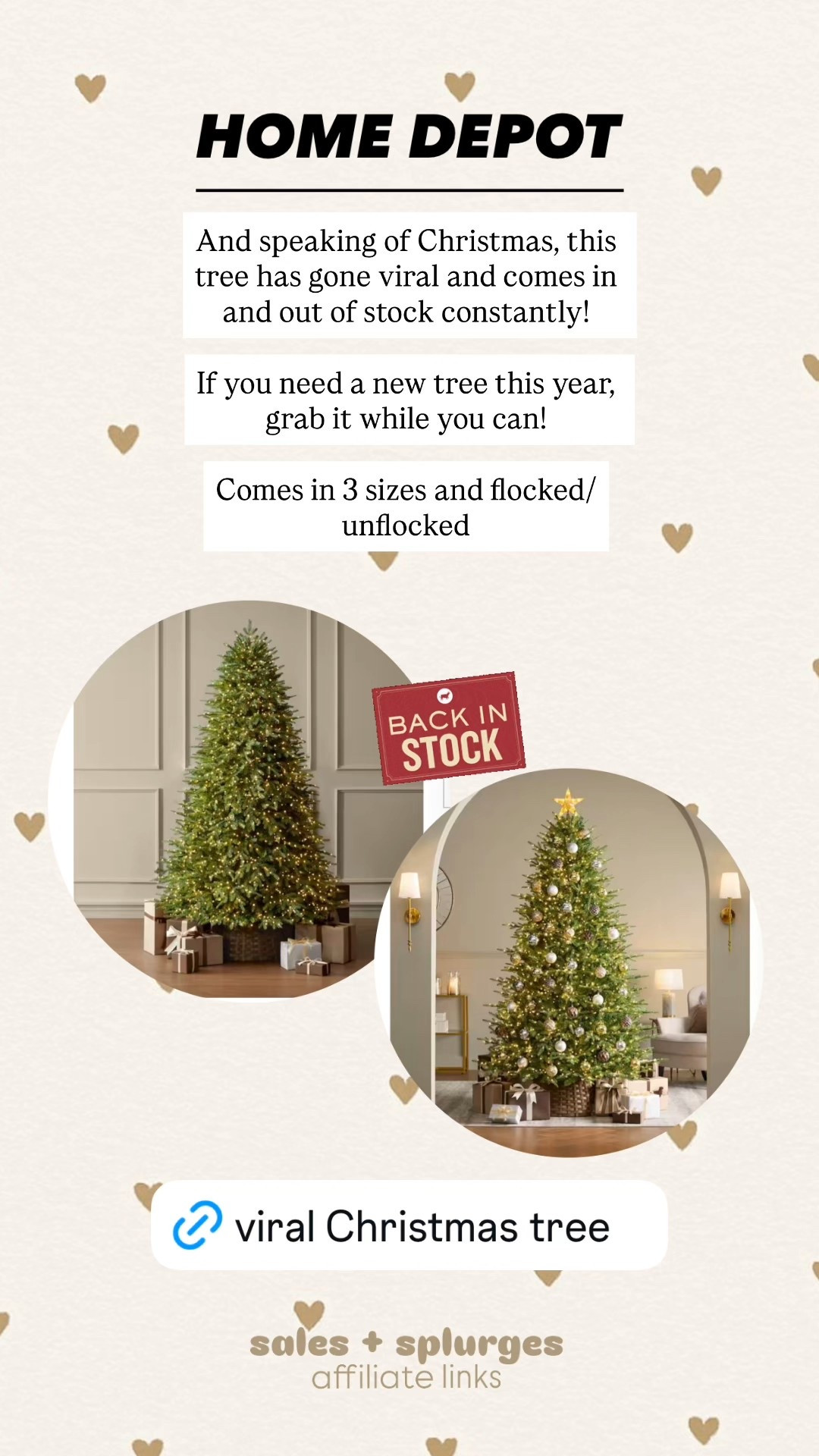 Back in stock! Viral Christmas tree!

#LTKHoliday #LTKSeasonal #LTKSaleAlert