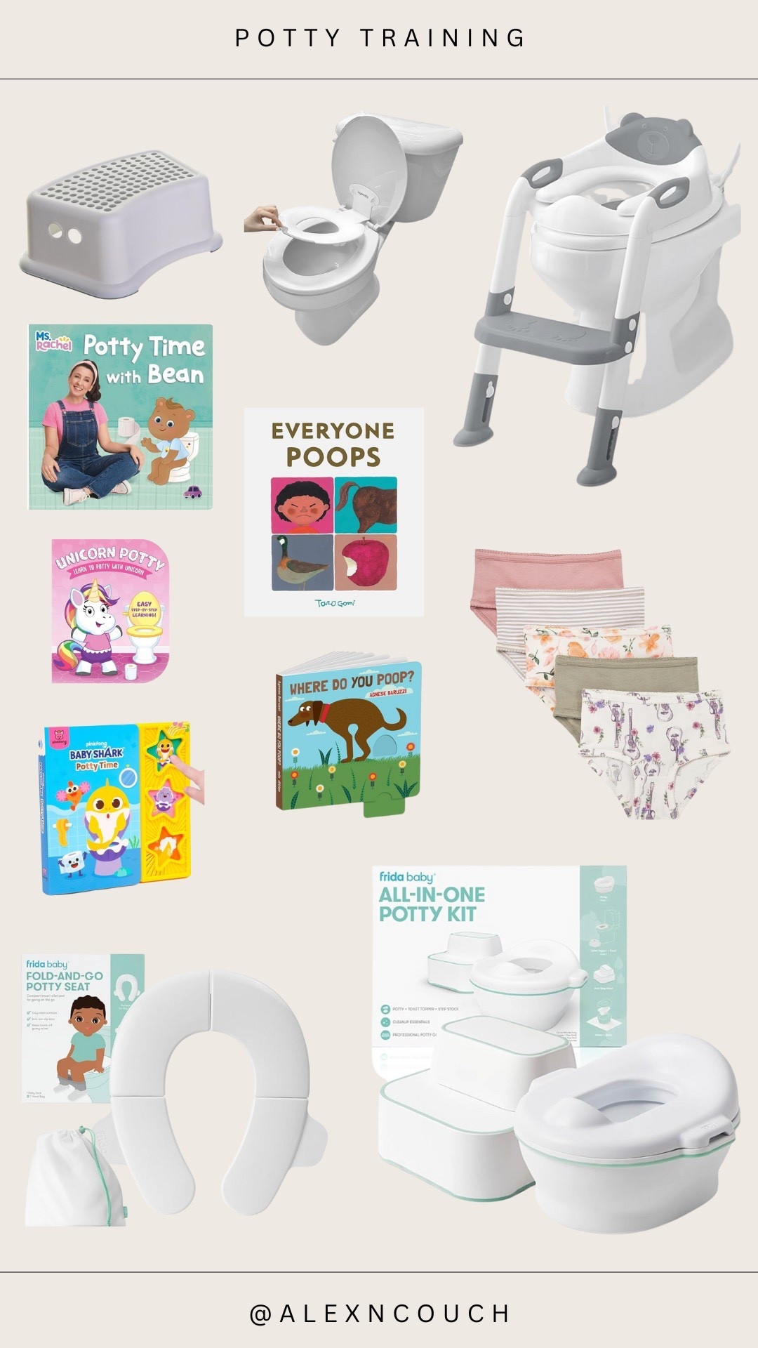 What I got for potty training aka my toddler decided to potty train herself at 22 months! #LTKtoddler