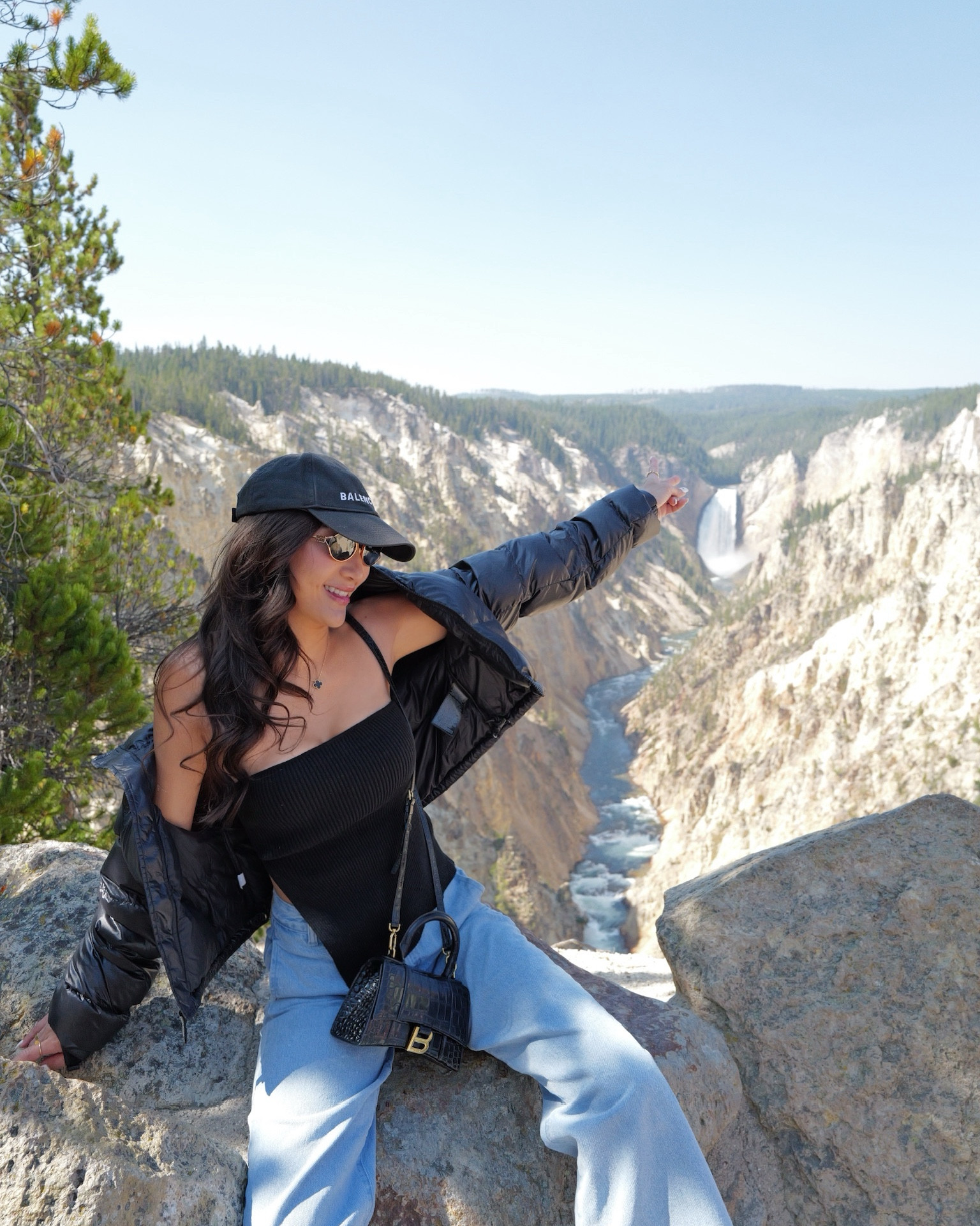 🖤💙 Yellowstone National Park Outfits - Grand Canyon of Yellowstone, Geysers, and Falls 🏞️🏜️🦬 #streetstyle #ootd

#LTKTravel #LTKSeasonal #LTKStyleTip