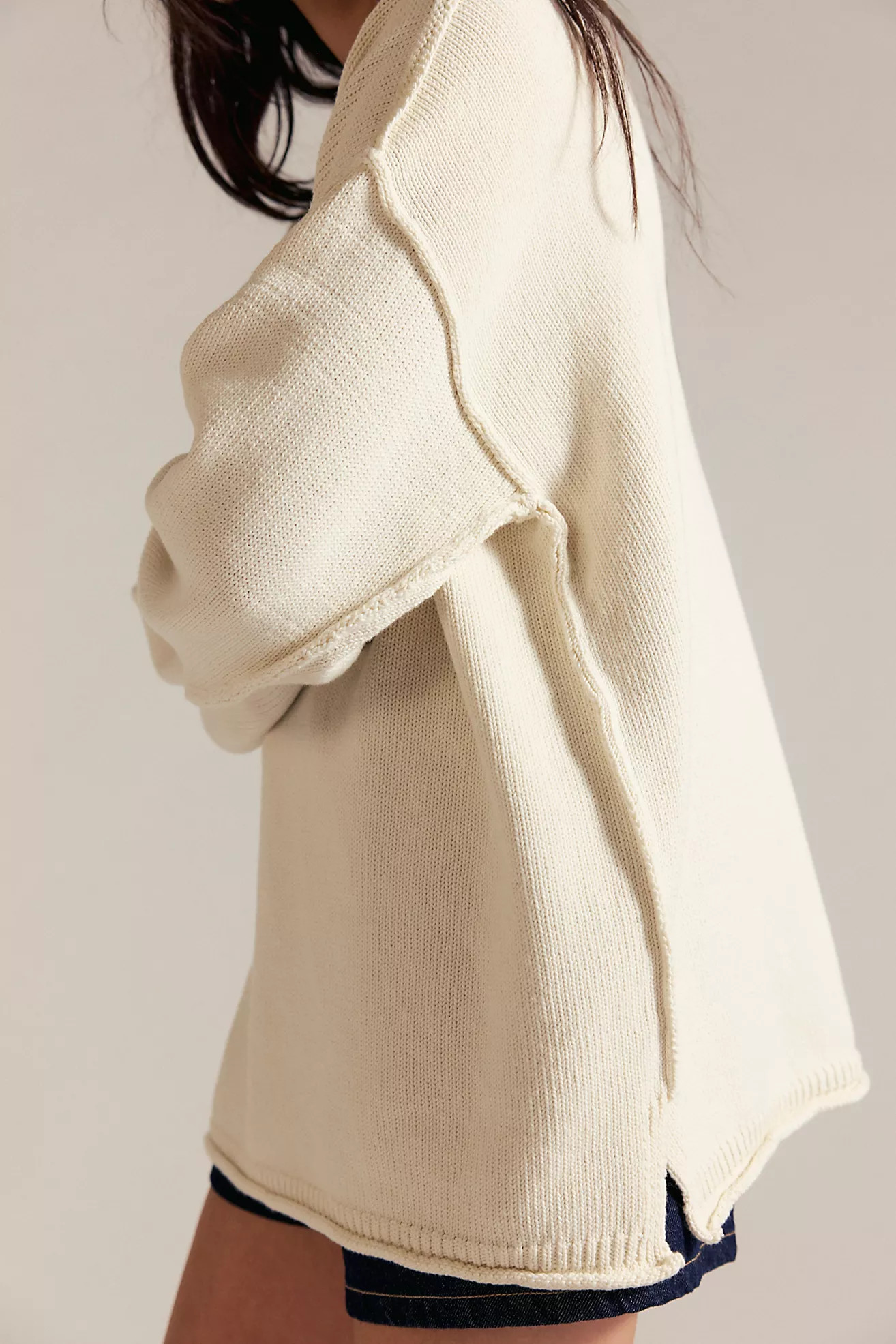 We The Free Ella Roll-Neck Knit Sweater | Free People (UK)