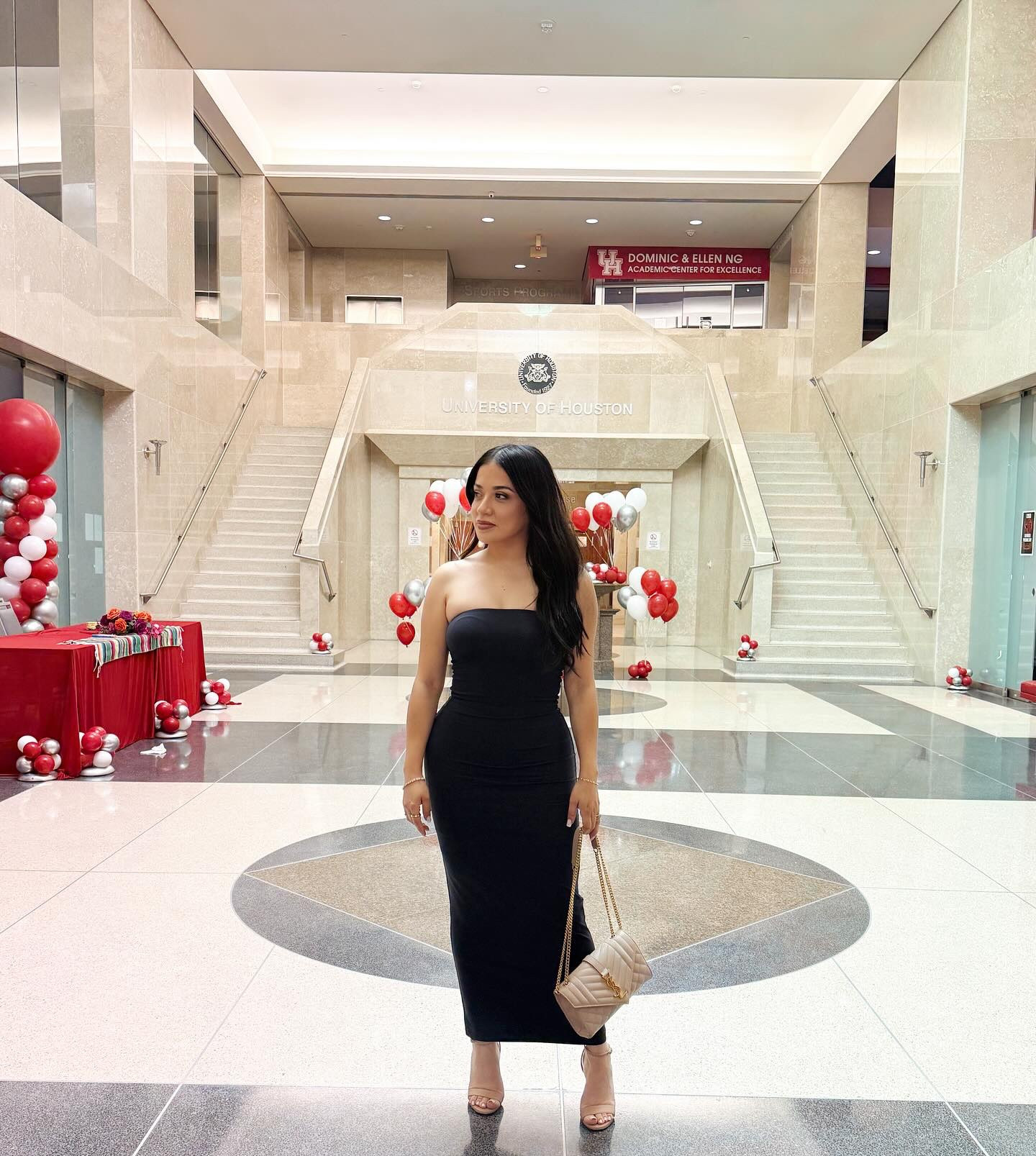 Moving with intention 

U of H Hispanic Alumni scholarship banquet ✨