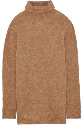 Tamsin mélange knitted turtleneck sweater | The Outnet US