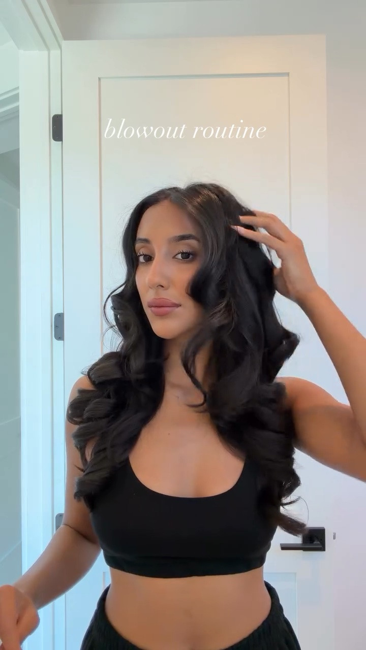 my at home bouncy blowout routine💅🏼

#athomeblowout #blowouthair #hairinspo

#LTKgrwm #LTKBeauty #LTKdayinmylife