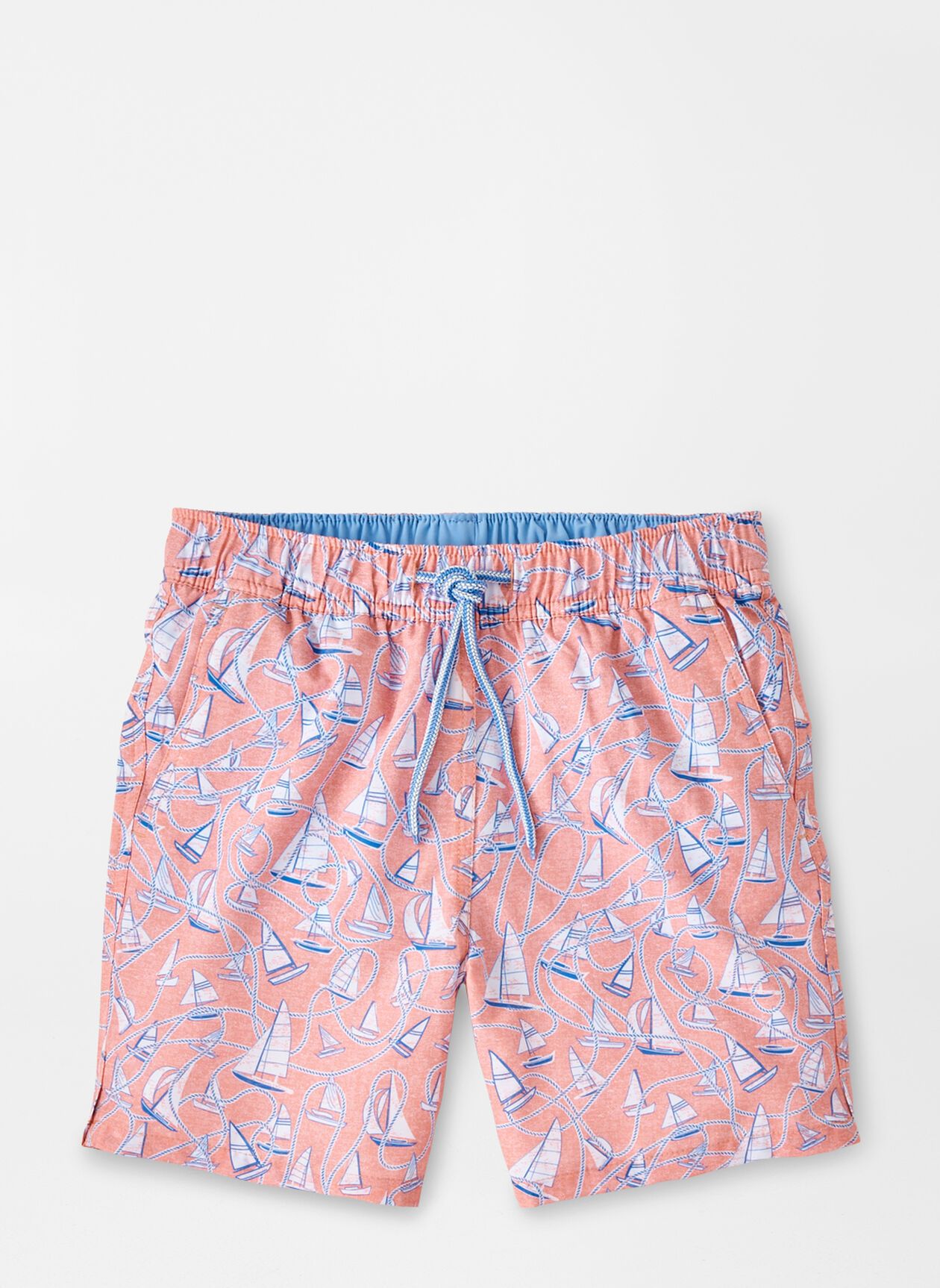 Boats And Ropes Youth Swim Trunk | Peter Millar