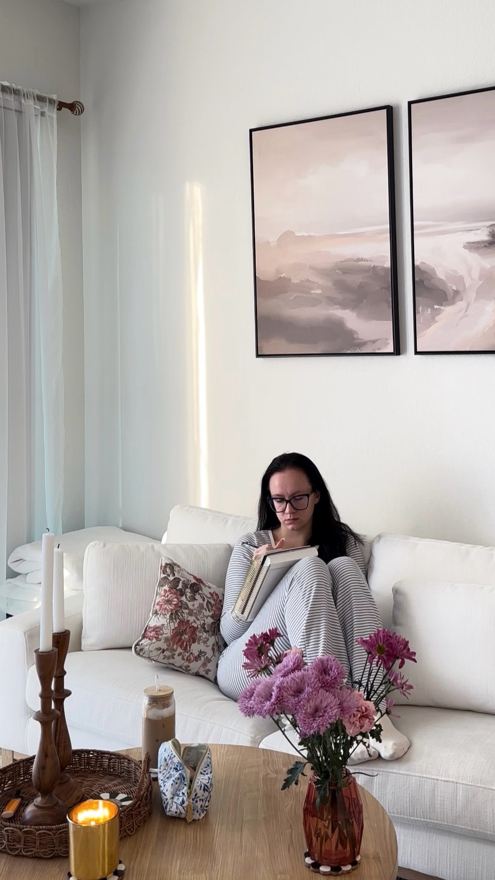 one of my favorite parts about being a morning person and having a set morning routine is spending a few minutes in peace, enjoying morning coffee, journaling and planning, and watching sunrise <3

linking some of my planner essentials, the comfiest pajama set, and my living room decor and furniture favorites!

#LTKselfcare #LTKmorningroutine #LTKHome