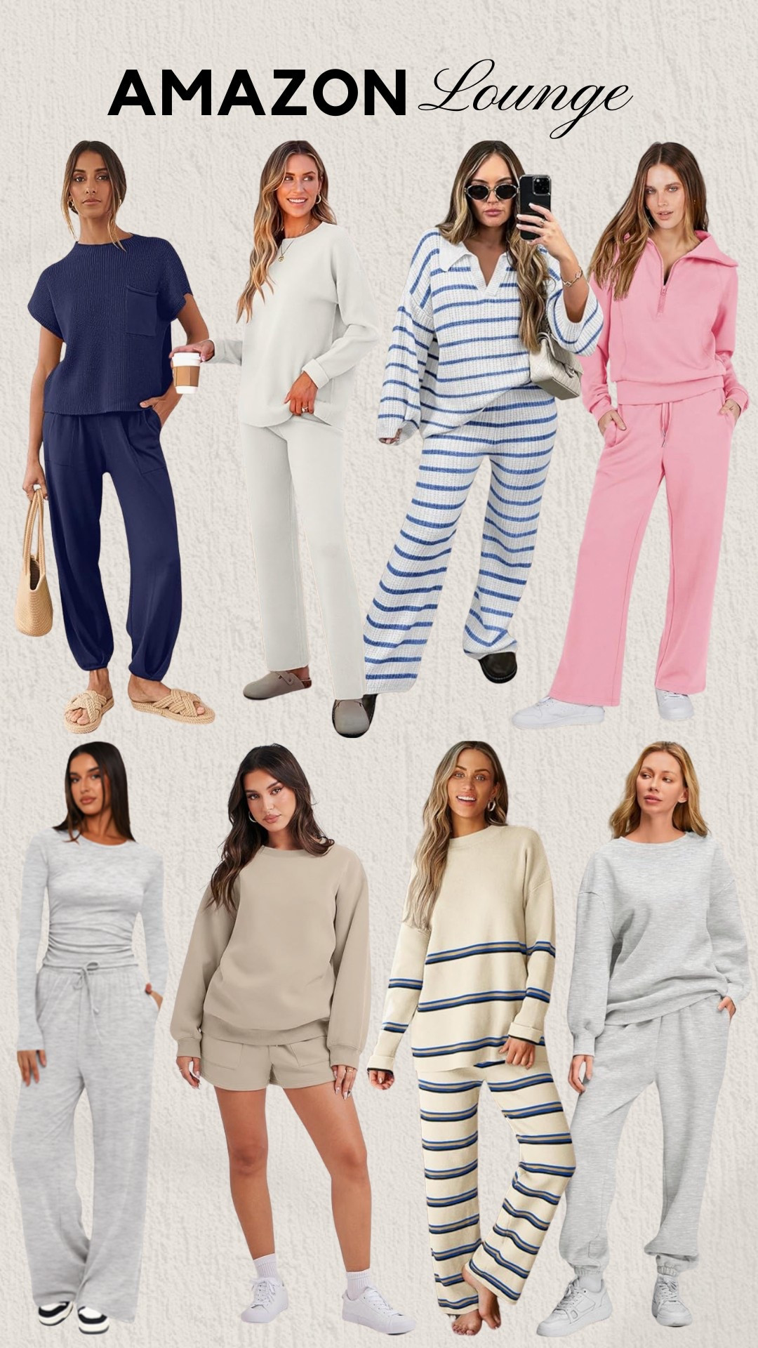 Amazon Lounge // Amazon Travel // Matching Sets 

#LTKSeasonal #LTKTravel #LTKStyleTip