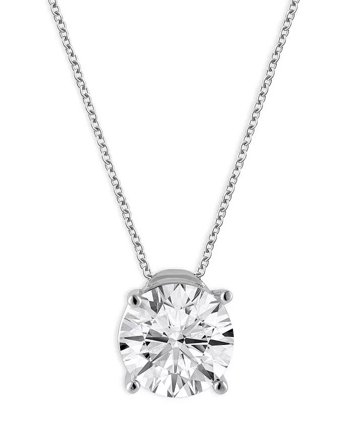Diamond Solitaire Pendant Necklace in 14K White Gold, 1.0 ct. t.w. - 100% Exclusive | Bloomingdale's (US)