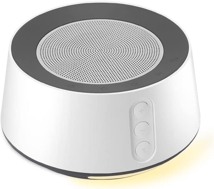 Fitniv White Noise Machine with Adjustable Baby Night Light for Sleeping, 14 High Fidelity Sleep Mac | Amazon (US)