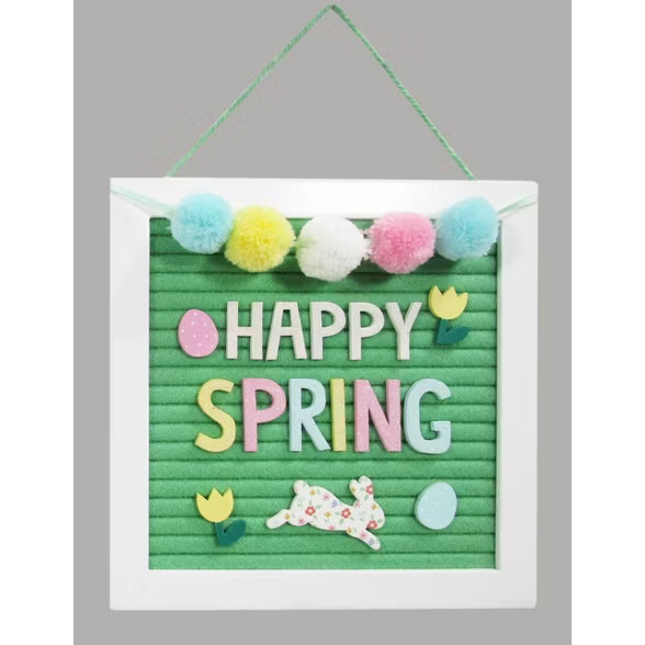 Happy Spring Letterboard Easter Sign - Spritz™ | Target