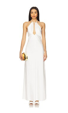 Significant Other Becca Halter Dress in Ivory from Revolve.com | Revolve Clothing (Global)