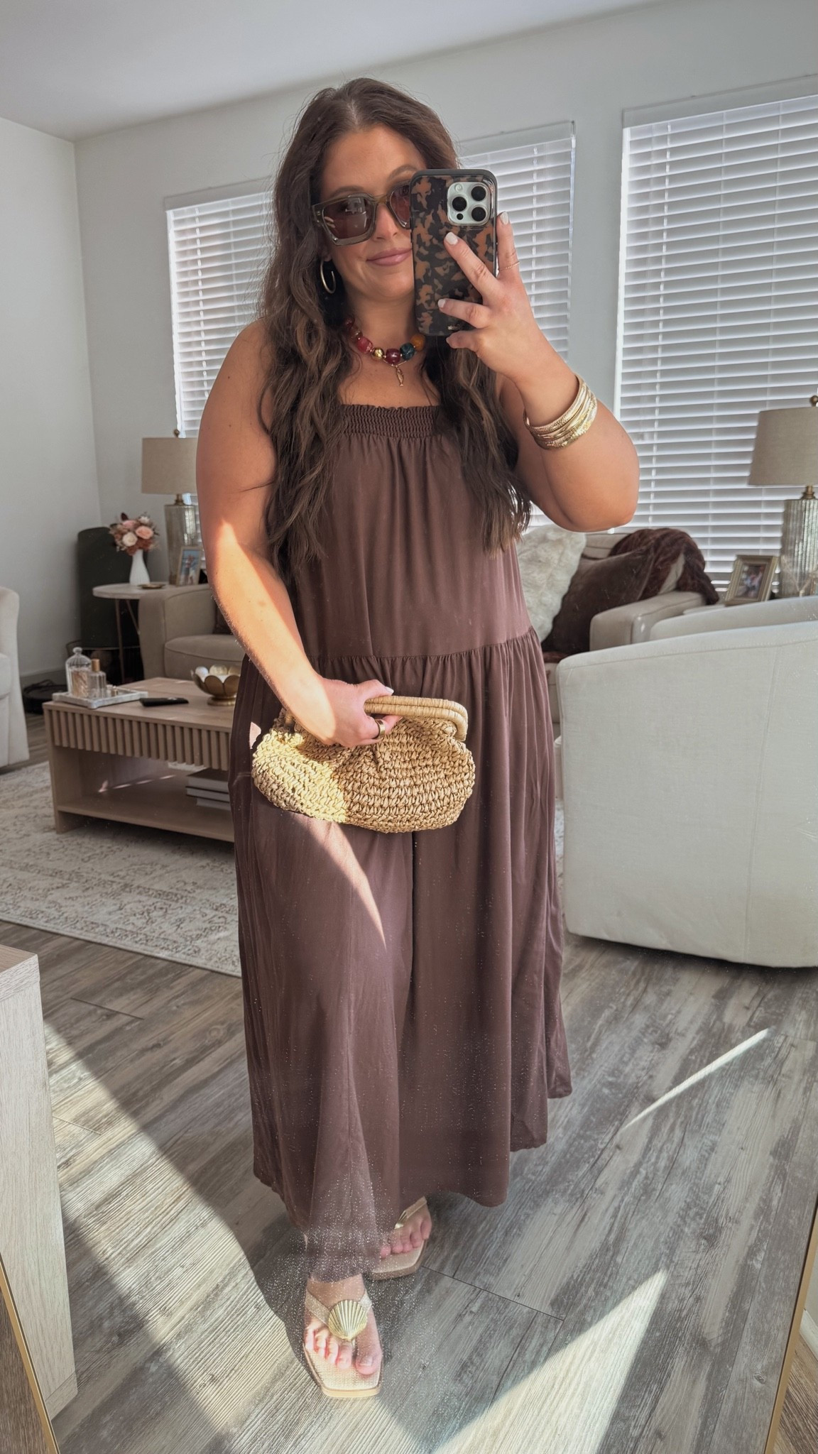 loving chunky beads and pops of color for summer 🍸🐚🐟🌅  maxi on sale rn!!

colorful beaded necklace • summer outfit inspo • fun jewelry • comfy summer outfit

#LTKootd #LTKPetite #LTKSaleAlert