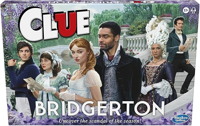 Hasbro Gaming Clue: Bridgerton Edition-BoardGame for Ages 17+Game for Bridgerton Fans for 3-6 Pla... | Amazon (US)