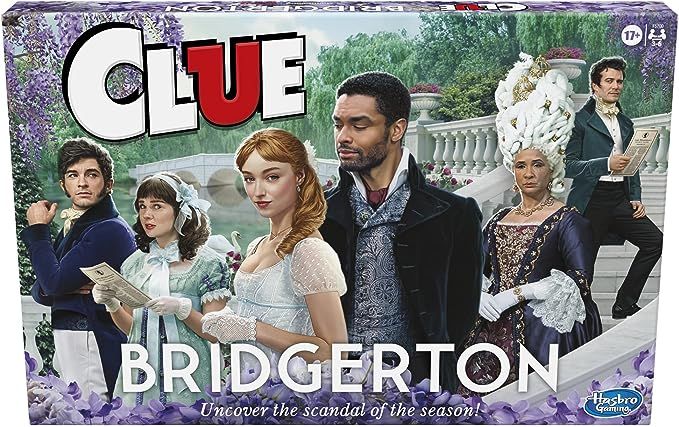 Hasbro Gaming Clue: Bridgerton Edition Board Game for Ages 17+, Game for Bridgerton Fans for 3-6 ... | Amazon (US)