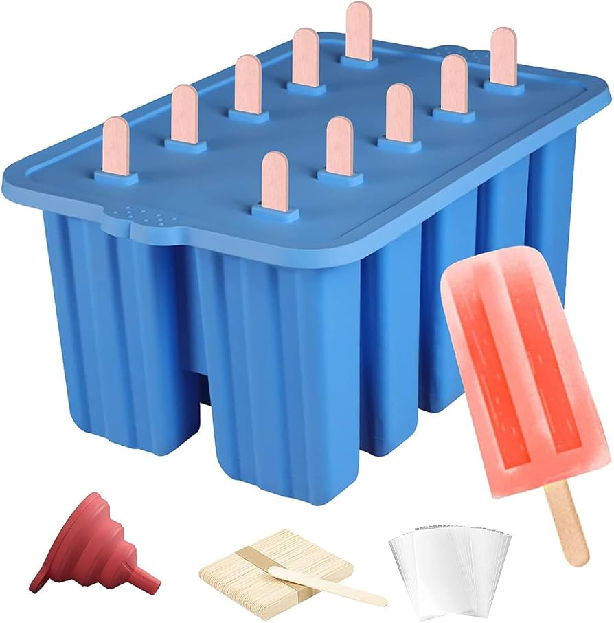 Silicone Popsicles Molds, Food Grade Popsicle Molds for Kids, Homemade Popsicle Mold, BPA Free Ic... | Amazon (US)