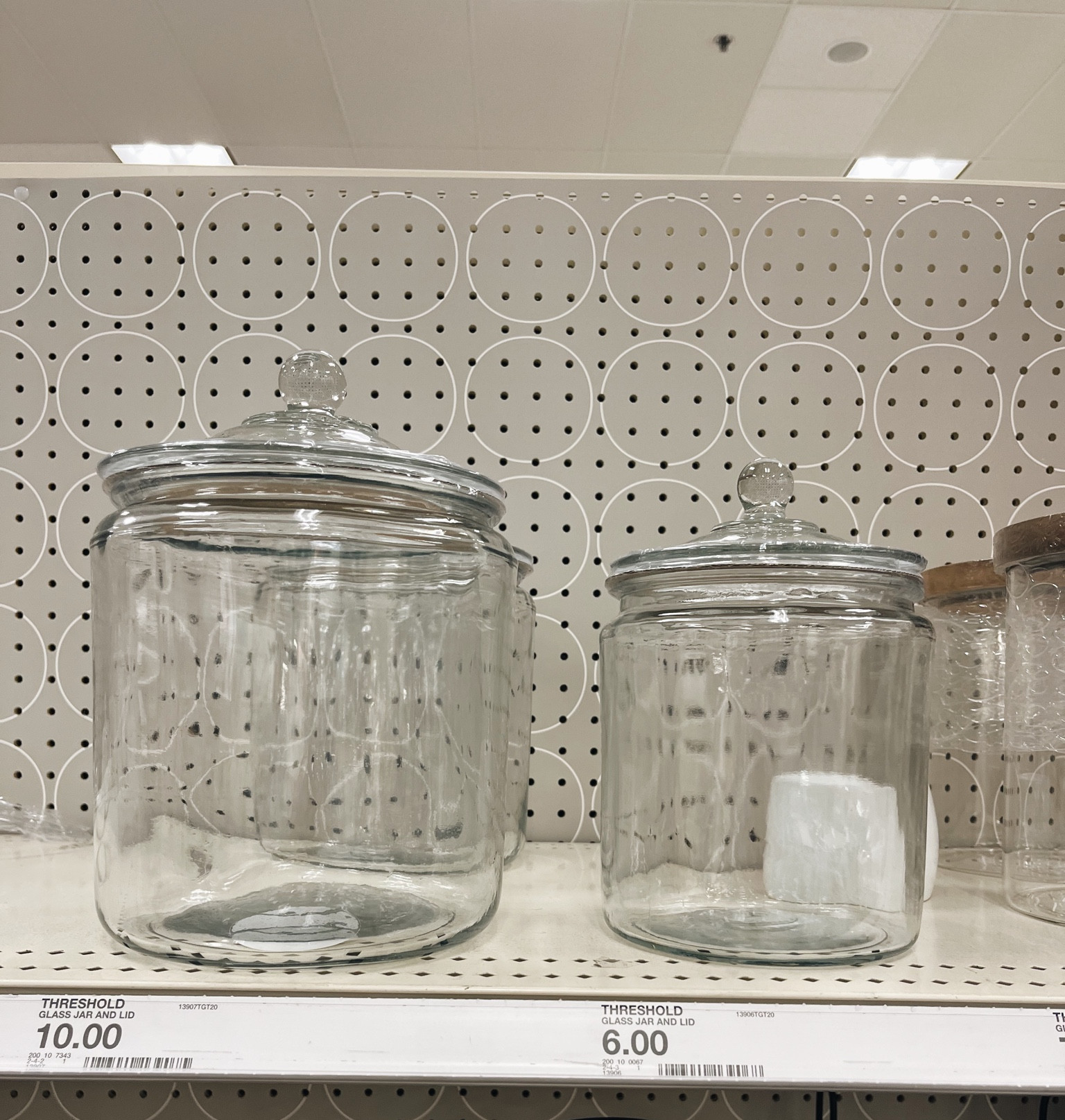 These glass jars from Target are perfect for storing things— whether in the kitchen, office, etc. It’s super affordable too and budget friendly! 

#LTKhome #LTKunder100 #LTKunder50