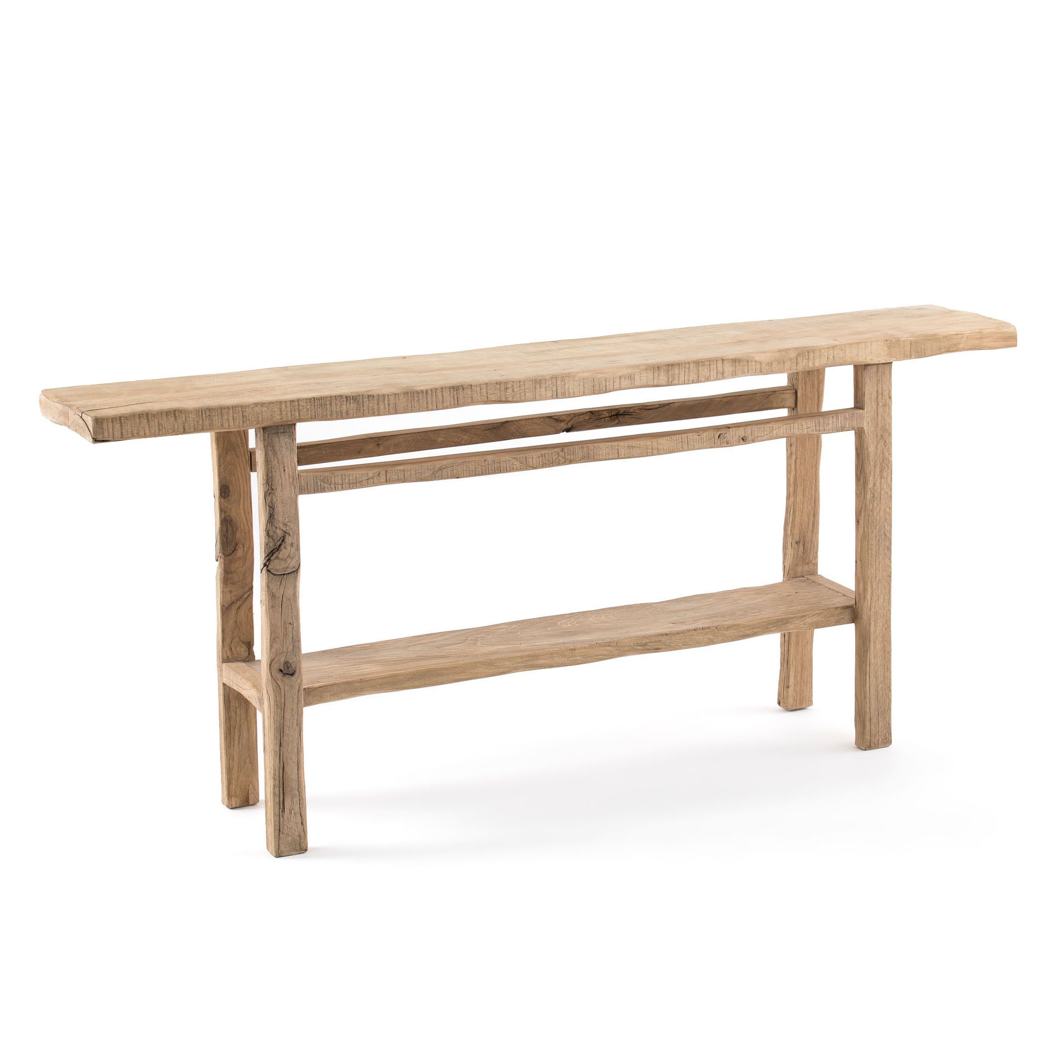Sumiko XL Recycled Solid Elm Console Table | La Redoute (UK)