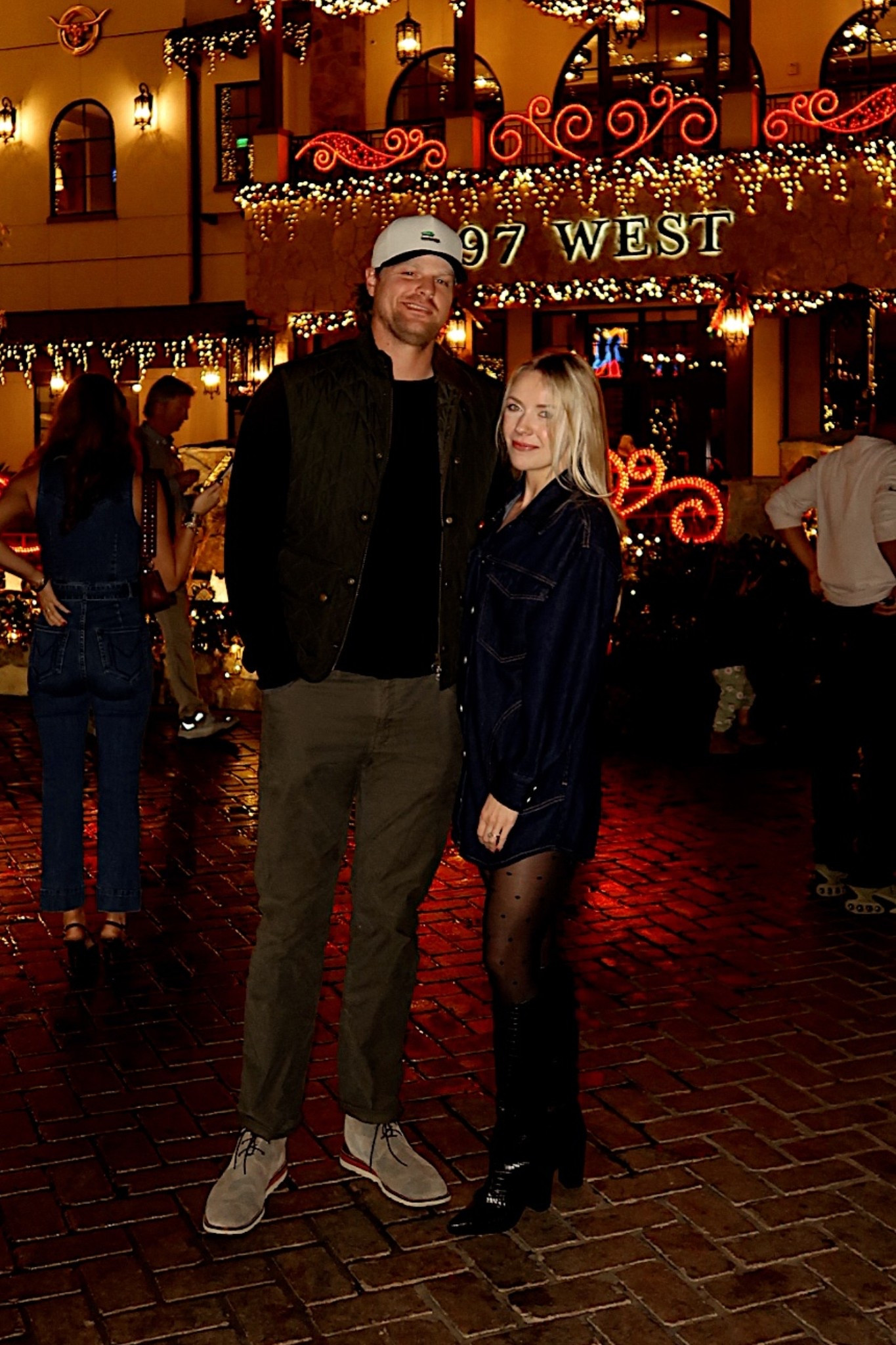 Stockyards oversized denim outfit 